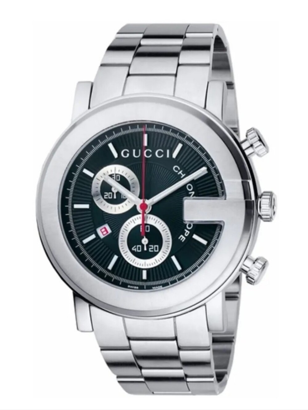 GUCCI Dive 44MM G-CHRONO YA101309 Sapphire Crystal Stainless Steel Men's Watch